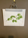 Aspen Branch Original Painting Mated to size 11x14