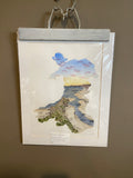 Wales Original Painting Mated to size 11x14