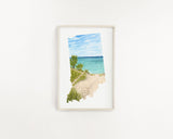 Indiana Watercolor Print, Indiana Dunes National Park