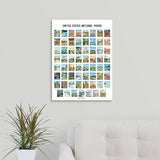 National Park Series on Canvas Gallery Wrap