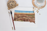 South Dakota Watercolor Print, Wind Cave National Park South Dakota, South Dakota Souvenir