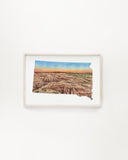 South Dakota Watercolor Print, Wind Cave National Park South Dakota, South Dakota Souvenir