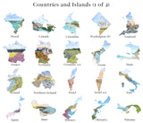 Custom Trail State to State Print, Custom Home State Art, long distance relationship gift