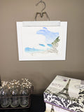 Haiti Original Painting Mated to size 11x14