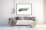 Tennessee Watercolor Painting, Tennessee State Art, TN Home State Print, Tennessee Art Gift - Emilie Taylor Art