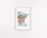Minnesota Watercolor Painting, Voyageurs National Park Art, Voyageurs Souvenir Print