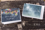 Watercolor Christmas Card, lights Christmas Card, It's the most wonderful time of the year card - Emilie Taylor Art