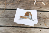 New York Greeting Card, New York Notecard, New York Souvenir, NY Greeting Card, New York Art Card - Emilie Taylor Art