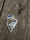 Maine Decal, Watercolor Maine Sticker, ME Car Decal, Maine State Decal, State Sticker