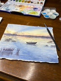 Fishing For Two Original Painting