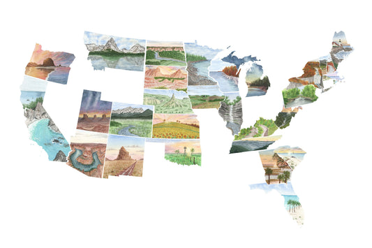 21-30 State Stories - Emilie Taylor Art