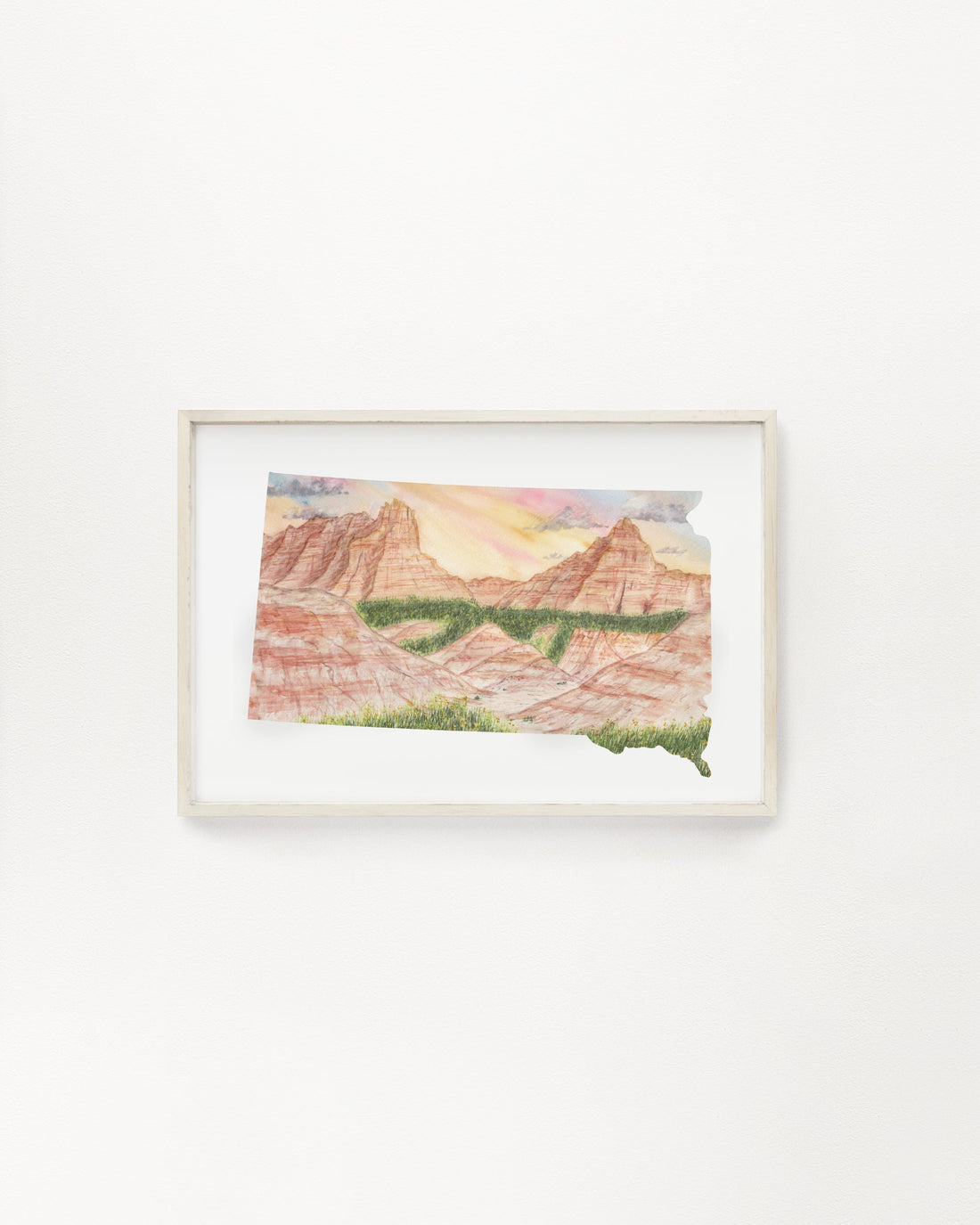 5. Badlands National Park - Emilie Taylor Art