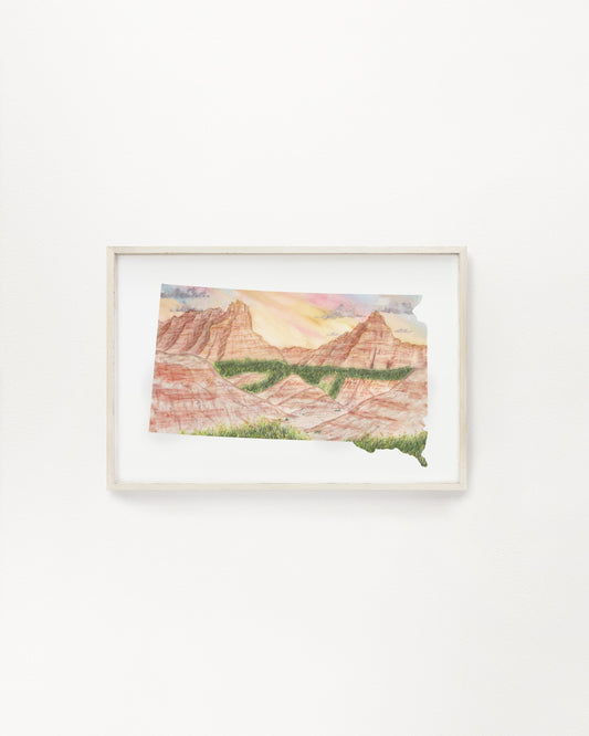 5. Badlands National Park - Emilie Taylor Art