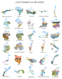 Custom Watercolor State Print, Custom State Art, Custom Country, Commission State or Country Art
