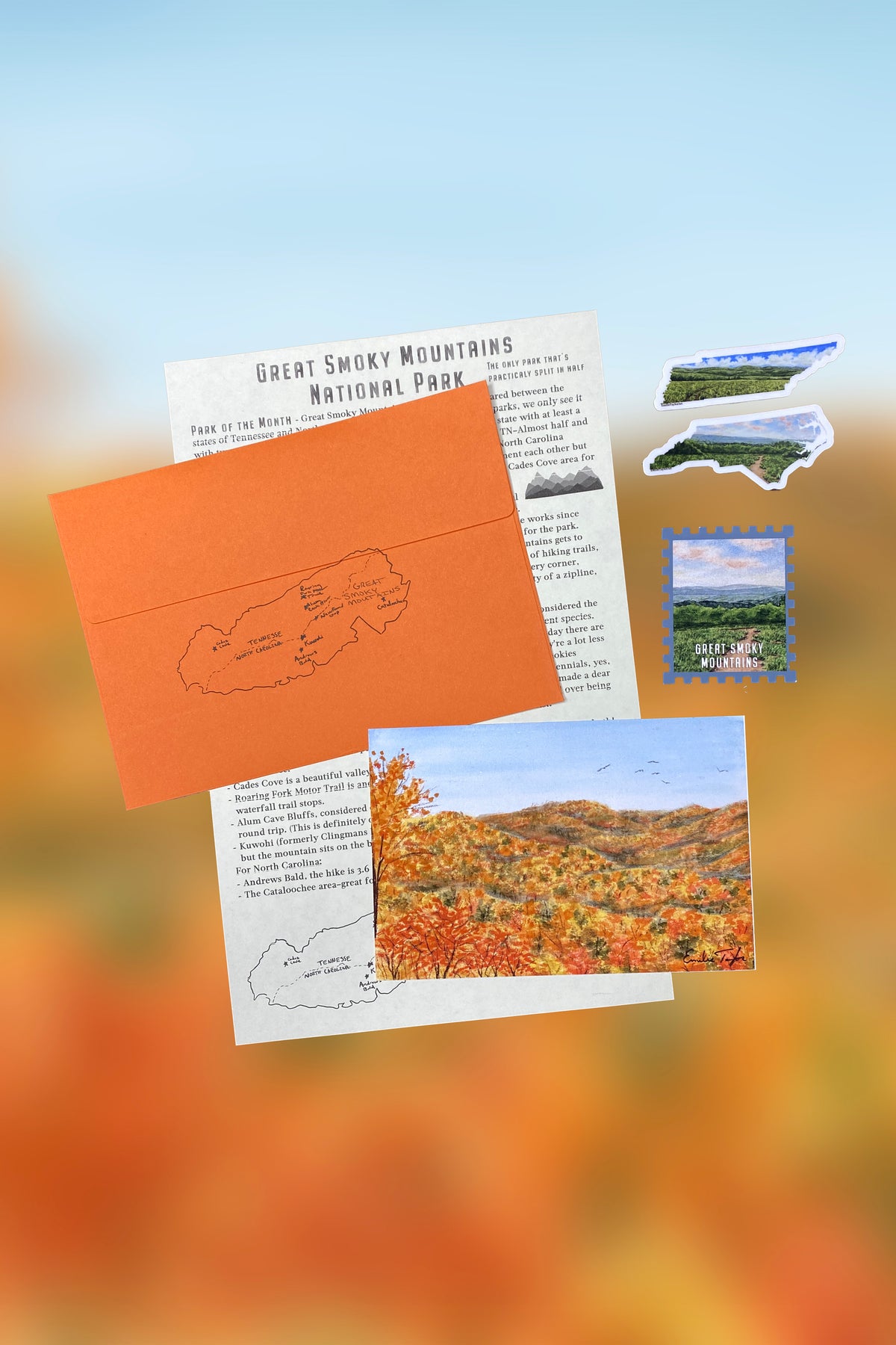 National Park Mail Club Edition #5 Great Smoky Mountains (Non Subscription/Single Mailer)