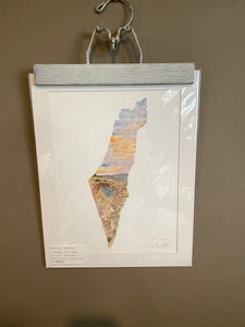 Israel Original Painting Mated to size 11x14