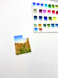 Utah Zion National Park Decal, Watercolor Zion Sticker, Angels Landing