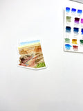 Arizona Grand Canyon National Park Decal, Watercolor Arizona Sticker, Grand Canyon Art Emilie Taylor Art