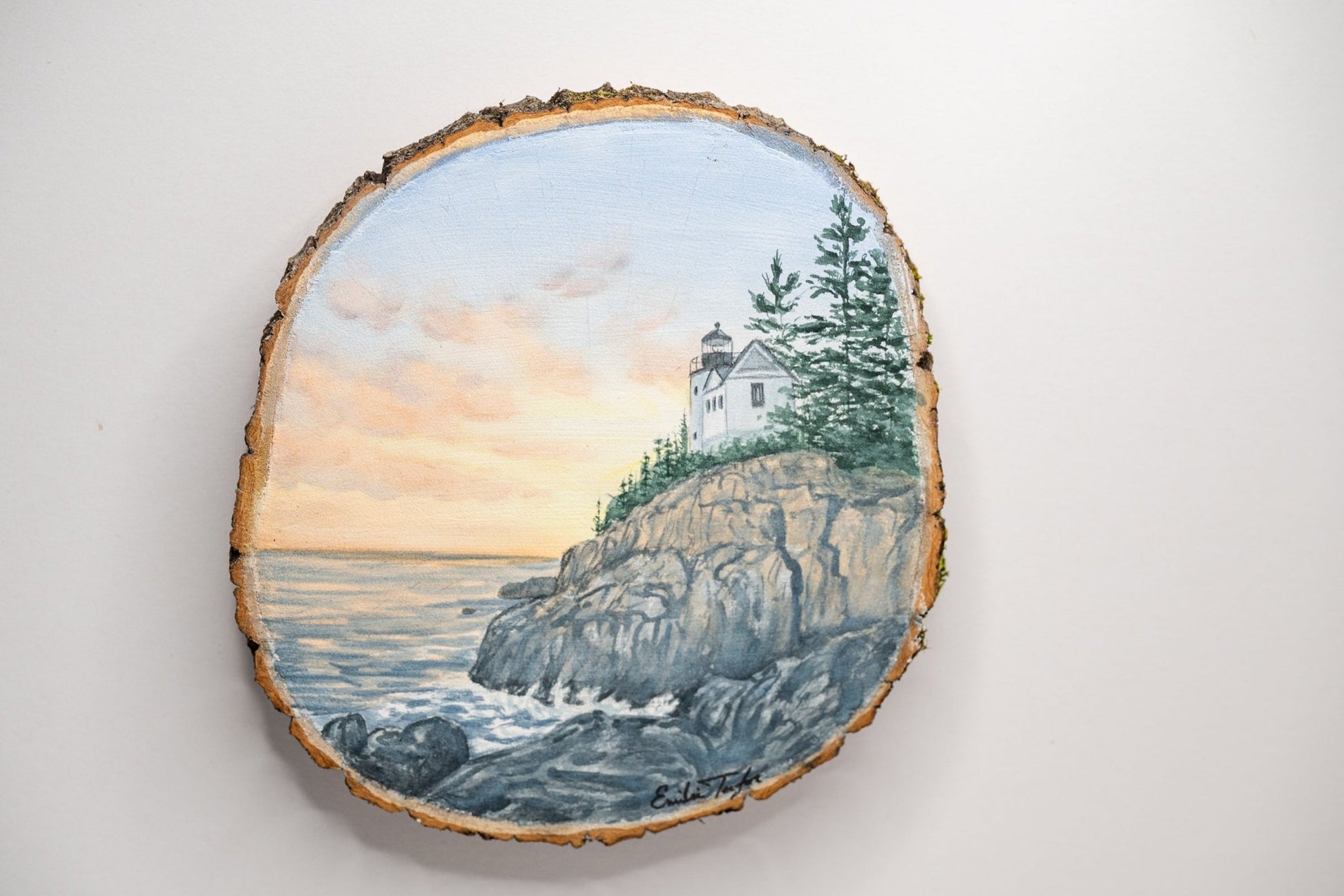 Bass Harbor Head Light Emilie Taylor Art