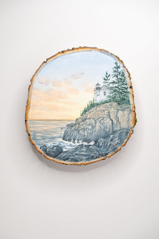 Bass Harbor Head Light Emilie Taylor Art