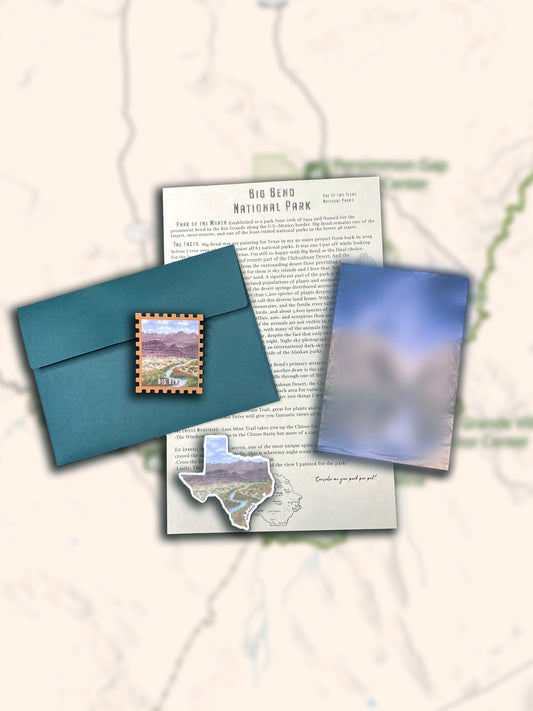 National Park Mail Club Edition #3 Big Bend (Non Subscription/Single Mailer)