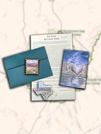National Park Mail Club Edition #3 Big Bend Catch-Up (Non Subscription/Single Mailer)