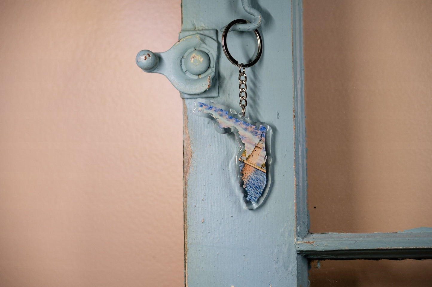 Biscayne National Park Keychain, Florida Keychain, Florida Artwork Souvenirs Emilie Taylor Art