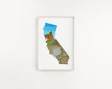 California Lassen Volcanic National Park Watercolor Print, California Lassen Volcanic Souvenir Emilie Taylor Art