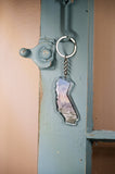 California Yosemite National Park Keychain, California State keychain Souvenir Emilie Taylor Art