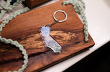 California Yosemite National Park Keychain, California State keychain Souvenir Emilie Taylor Art