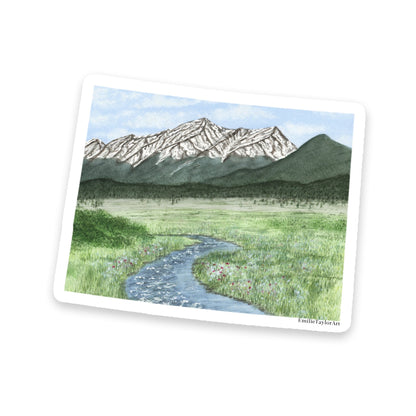 Colorado Decal, Watercolor Colorado Sticker, CO Car Decal, Home State Decal, State Sticker Emilie Taylor Art