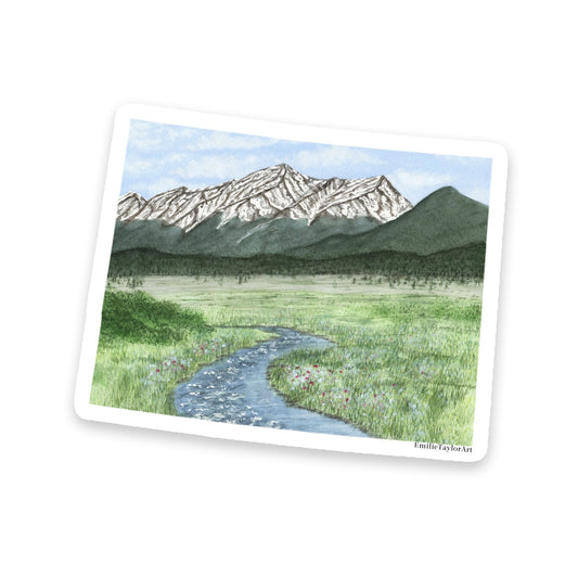 Colorado Decal, Watercolor Colorado Sticker, CO Car Decal, Home State Decal, State Sticker Emilie Taylor Art
