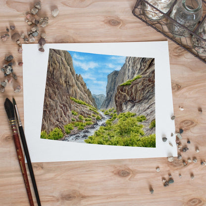 Colorado Great Sand Dunes National Park, Colorado Watercolor Painting, Great Sand Dunes Souvenir Emilie Taylor Art