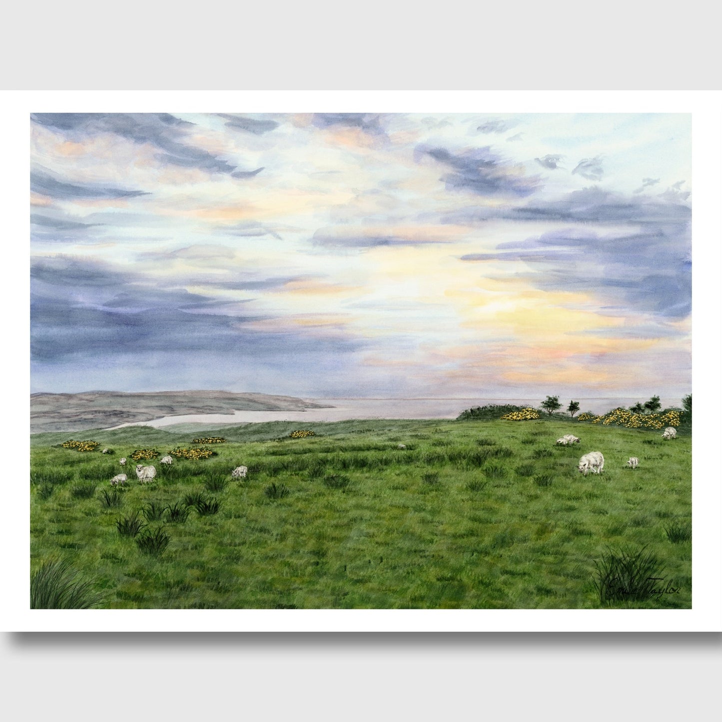 Far Green Country Limited Edition Print Emilie Taylor Art