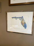 Florida Biscayne National Park Original Painting Mated and framed to size 16x20 Emilie Taylor Art