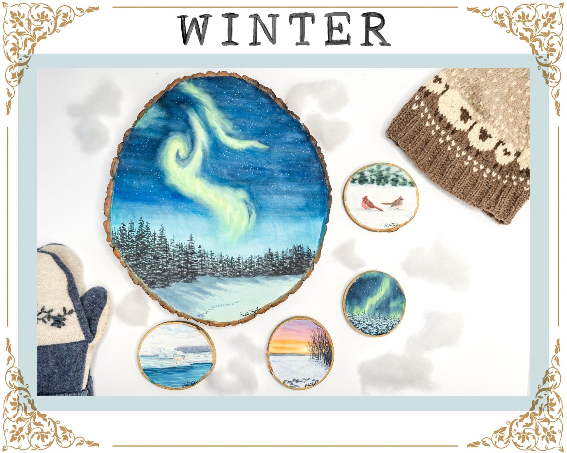 Frigid Vortex Emilie Taylor Art