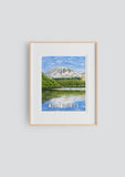 Mount Rainier National Park Print | Rainier Poster | Washington National Park | Mount Rainier National Park Souvenir