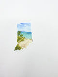 Indiana Dunes National Park Decal, Watercolor Indiana Sticker, Indiana Dunes Souvenir, IN Car Decal, State Decal Emilie Taylor Art