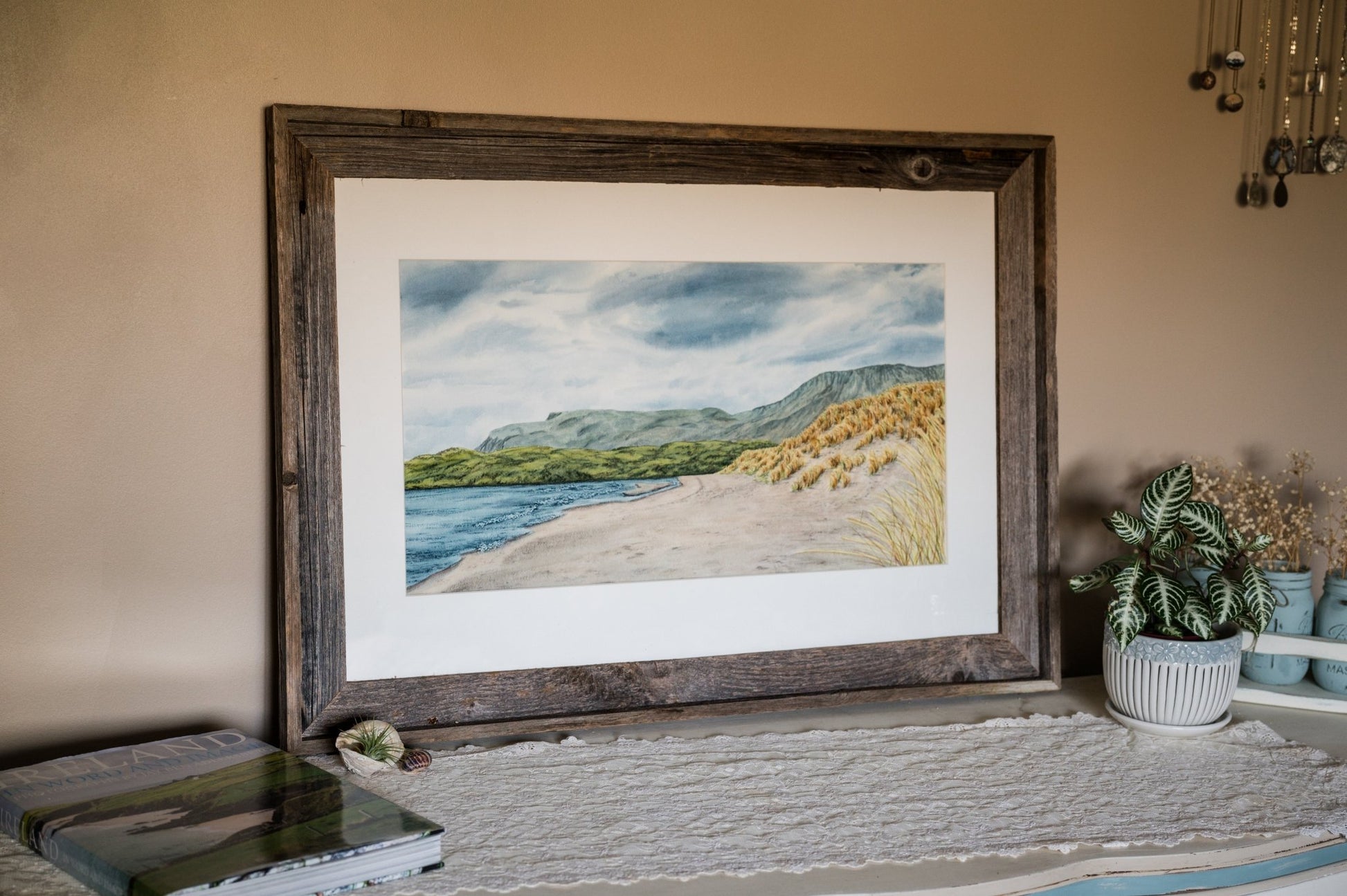 Language of the Wind Original Painting Framed to size 20x30 Emilie Taylor Art