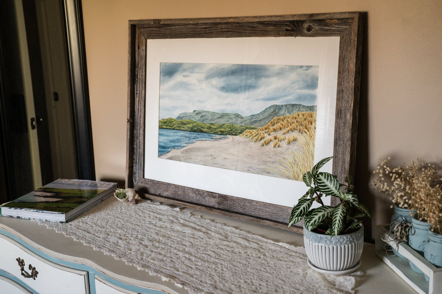Language of the Wind Original Painting Framed to size 20x30 Emilie Taylor Art