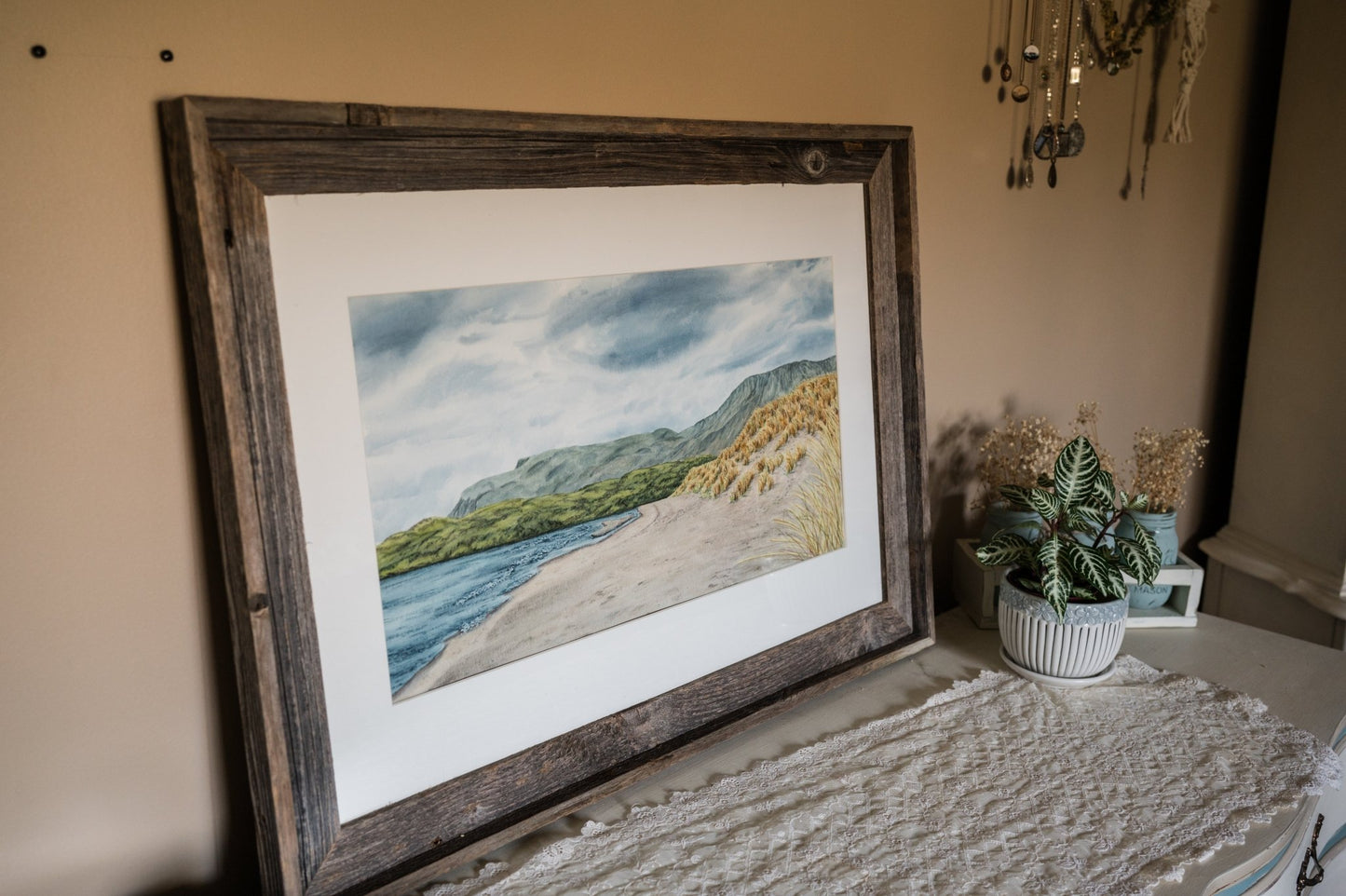 Language of the Wind Original Painting Framed to size 20x30 Emilie Taylor Art