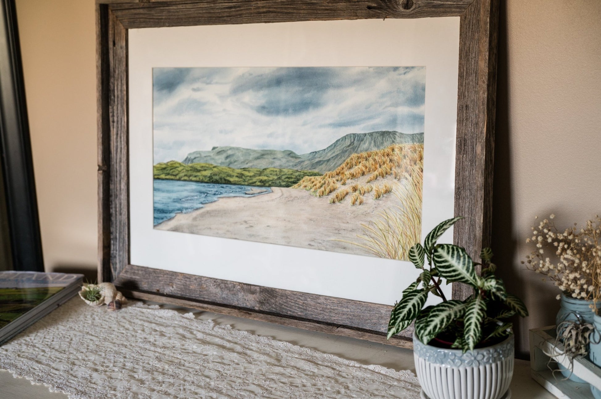 Language of the Wind Original Painting Framed to size 20x30 Emilie Taylor Art