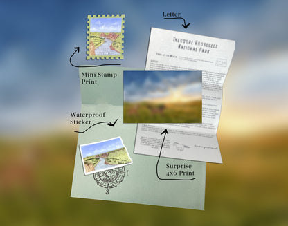 National Park Mail Club Edition #1 Theodore Roosevelt (Catch-Up Non Subscription/Single Mailer)