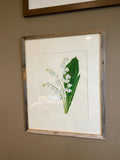 Lily of the Valley Original Painting Mated and framed to size 16x20 Emilie Taylor Art