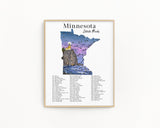 Minnesota State Park Tracker | State Parks of Minnesota Emilie Taylor Art