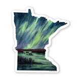 Minnesota Sticker, Voyageurs National Park Sticker, MN Car Decal Emilie Taylor Art