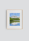 Mount Rainier National Park Print | Rainier Poster | Washington National Park | Mount Rainier National Park Souvenir Emilie Taylor Art