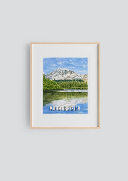 National Park Watercolor art Poster | Pick from all 63 US National Parks Emilie Taylor Art