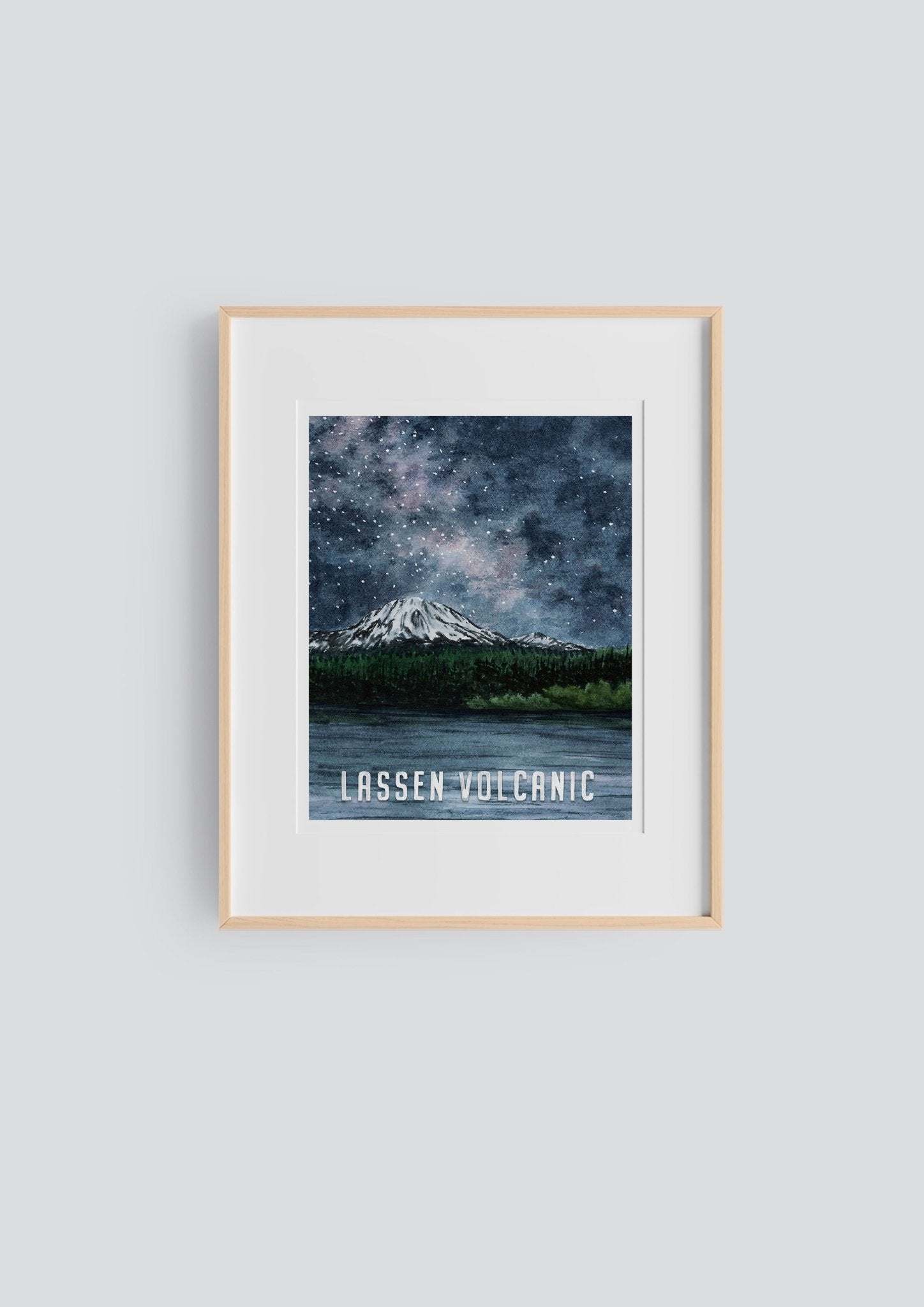 National Park Watercolor art Poster | Pick from all 63 US National Parks Emilie Taylor Art