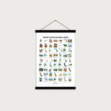 National Parks Classic Tracker Emilie Taylor Art